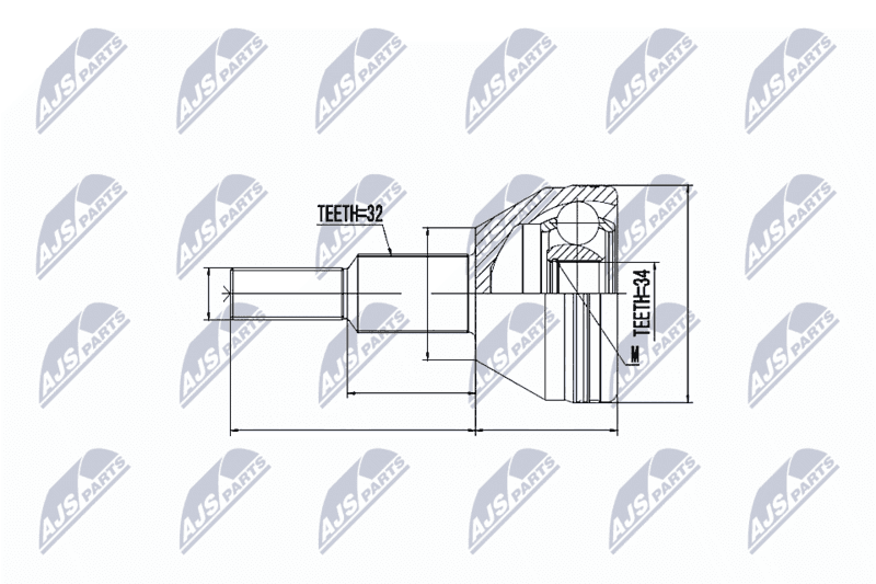 Set articulatie, planetara NTY NPZ-CH-016