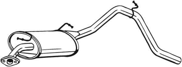 Toba esapament finala BOSAL 219-553