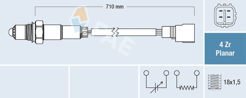 Sonda Lambda FAE 77311