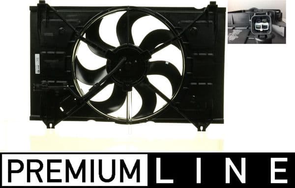 Ventilator, radiator MAHLE BEHR *** PREMIUM LINE *** CFF 252 000P