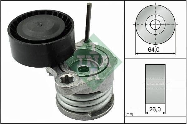 Intinzator curea, curea distributie Schaeffler INA 534 0331 10