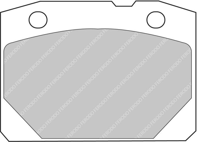 set placute frana,frana disc FERODO FDS96