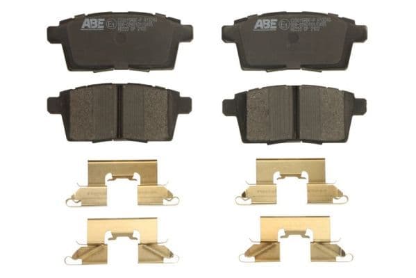 set placute frana,frana disc ABE C23015ABE-P