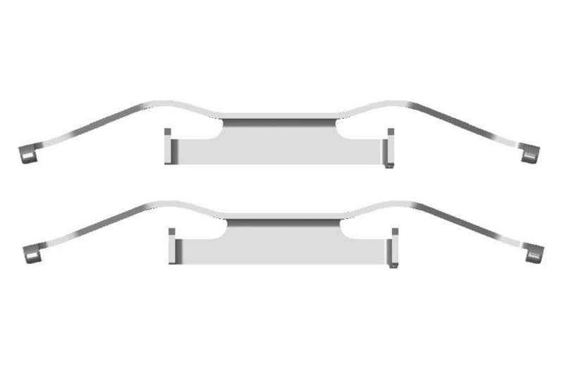 Set accesorii, placute frana BOSCH 1 987 474 433