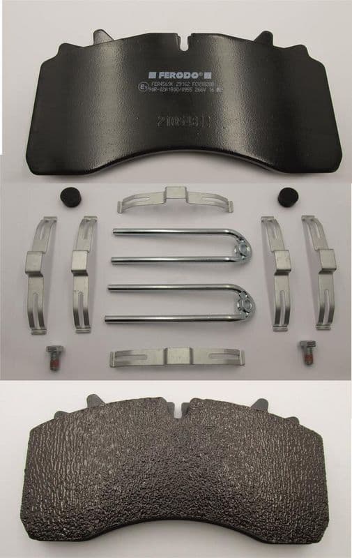 set placute frana,frana disc FERODO PREMIER FCV1828B