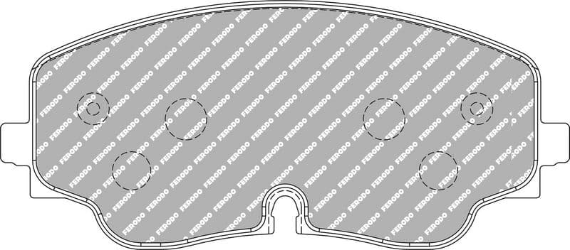 set placute frana,frana disc FERODO FCP5358H