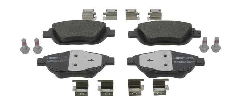 set placute frana,frana disc FERODO PREMIER ECO FRICTION FDB4288