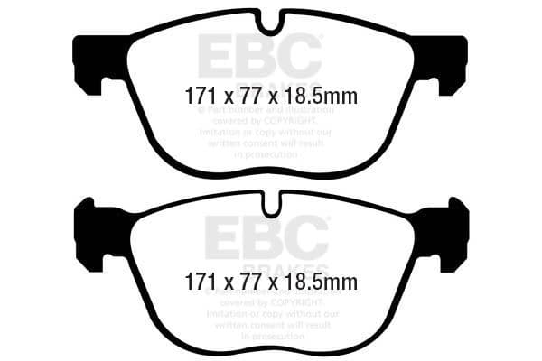 set placute frana,frana disc EBC Brakes DP41938R