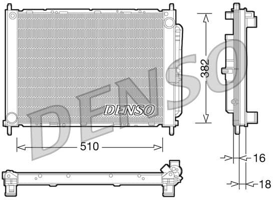 Modul racire DENSO DRM23101