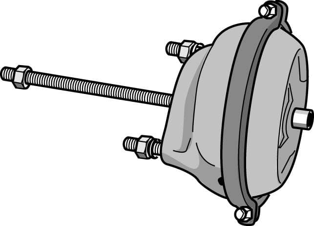 Cilindru receptor frana cu membrana KNORR-BREMSE 274423