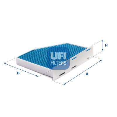 Filtru, aer habitaclu UFI ARGENTIUM 34.124.00