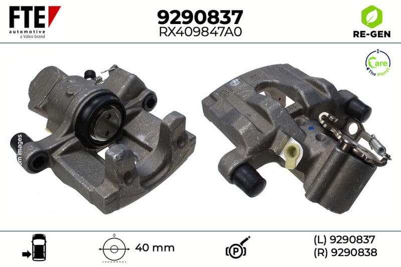 Etrier frana FTE 9290837