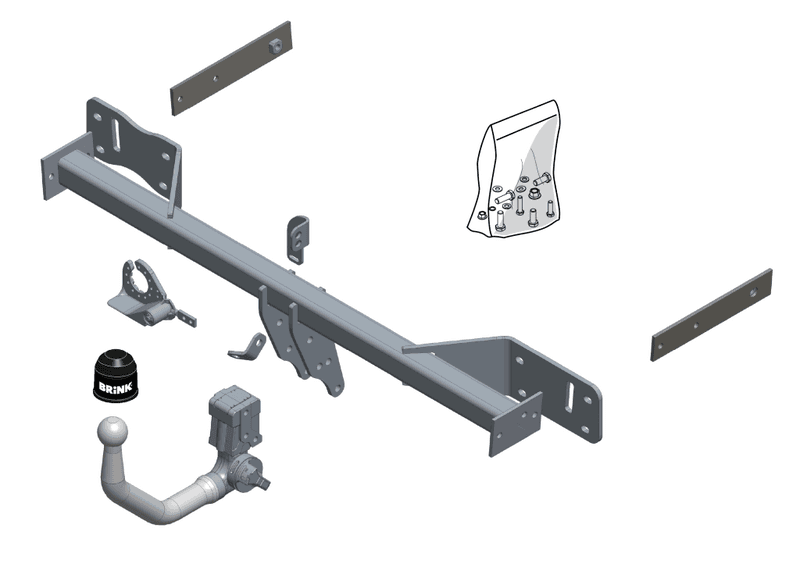 Modul tractare Thule 608600