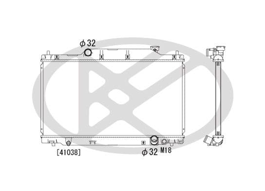 Radiator, racire motor KOYORAD PL081578