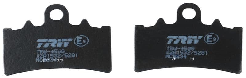 set placute frana,frana disc TRW Organic Allround MCB834