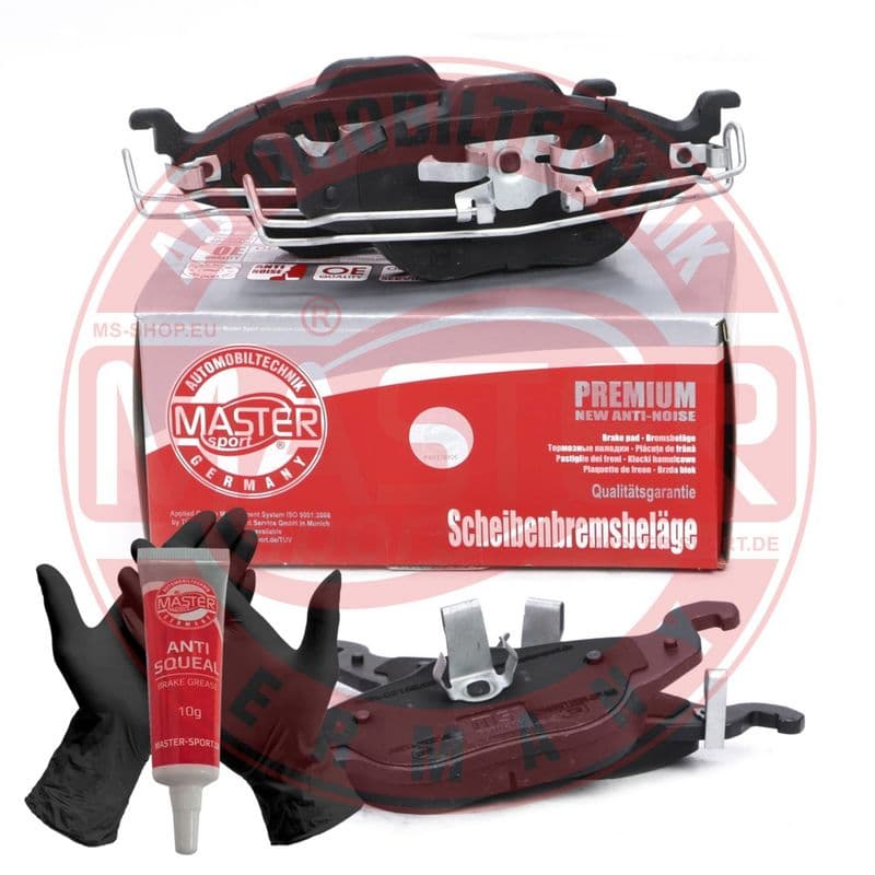 set placute frana,frana disc MASTER SPORT 13046071152N-SET-MS