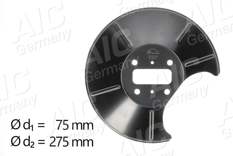 protectie stropire,disc frana AIC Calitatea originală 57247