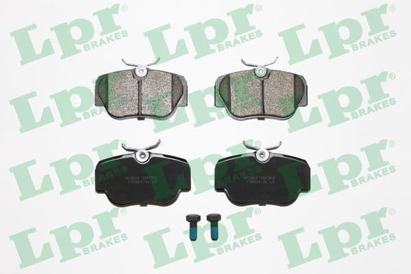 set placute frana,frana disc LPR 05P302