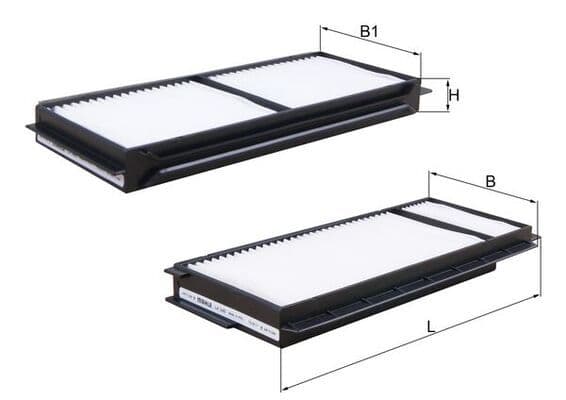 Filtru, aer habitaclu MAHLE LA 346/S