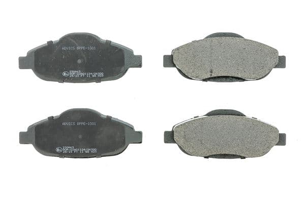 set placute frana,frana disc AISIN Premium ADVICS by BPPE-1001