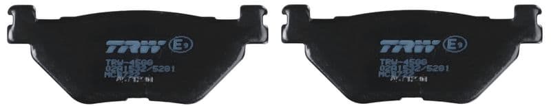 set placute frana,frana disc TRW Organic Allround MCB722