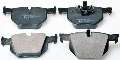 set placute frana,frana disc DENCKERMANN B111227