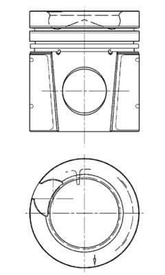 Piston KOLBENSCHMIDT 94896600