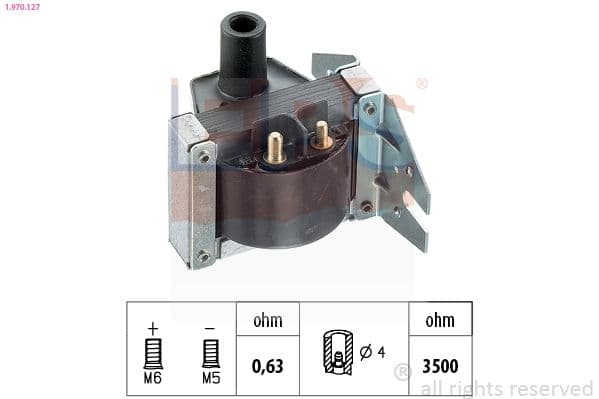 bobina de inductie EPS Made in Italy - OE Equivalent 1.970.127