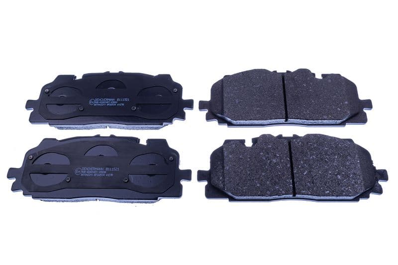 set placute frana,frana disc DENCKERMANN B111521