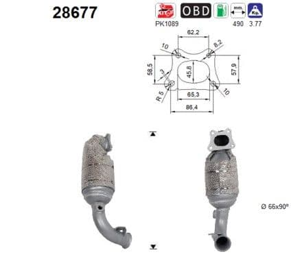 Catalizator AS-PL 28677
