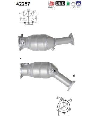 Catalizator AS-PL 42257