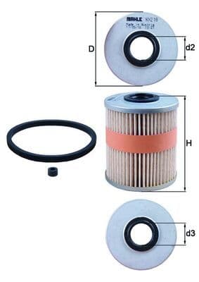 filtru combustibil MAHLE KX 218D