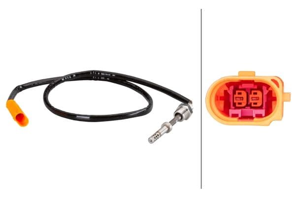 Senzor, temperatura gaze evacuare HELLA 6PT 010 376-101