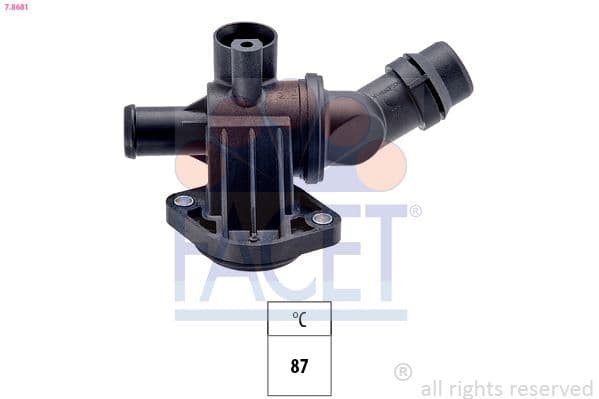 termostat,lichid racire FACET Made in Italy - OE Equivalent 7.8681