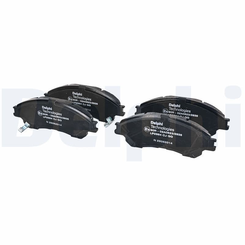 set placute frana,frana disc DELPHI LP2664