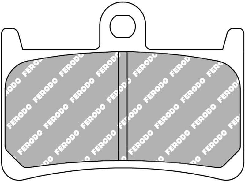set placute frana,frana disc FERODO RACING FDB605EF