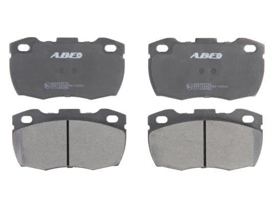 set placute frana,frana disc ABE C1I006ABE