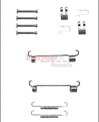 set accesorii, saboti frana parcare METZGER AUTOTEILE 105-0851