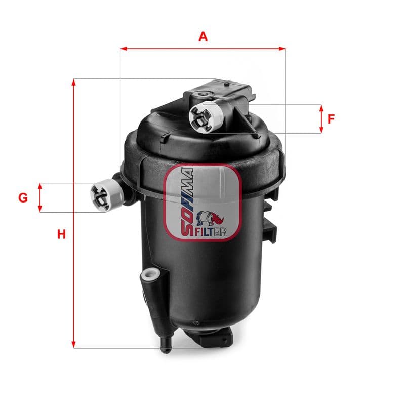 filtru combustibil SOFIMA S 5144 GC