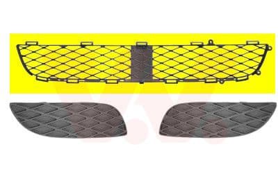 Grila ventilatie, bara protectie VAN WEZEL 5431590