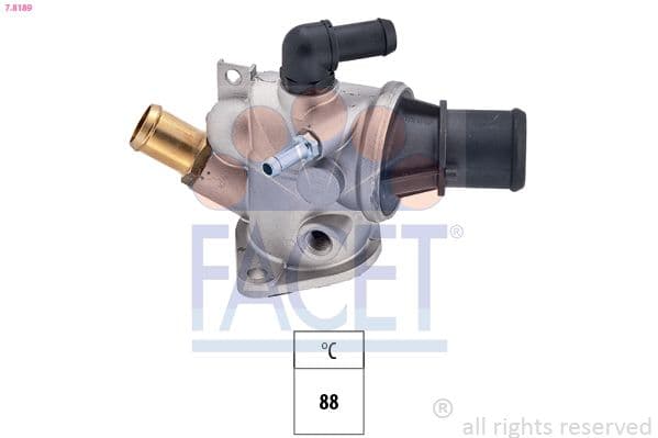 termostat,lichid racire FACET 7.8189