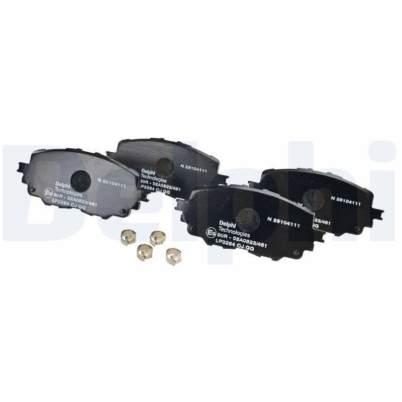 set placute frana,frana disc DELPHI LP3284