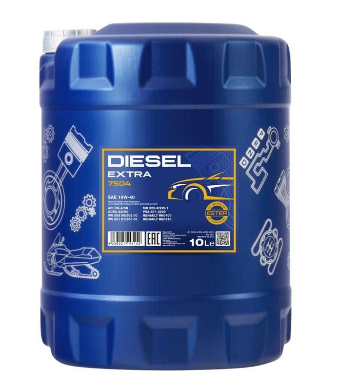 ulei de motor SCT - MANNOL MANNOL 7504 Diesel Extra 10W-40 MN7504-10