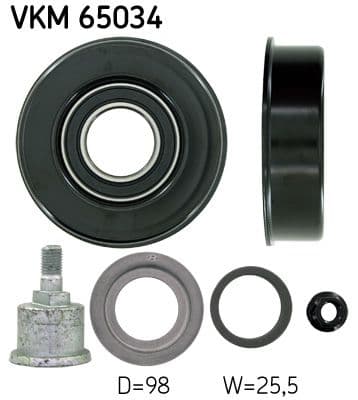 Rola ghidare/conducere, curea transmisie SKF VKM 65034