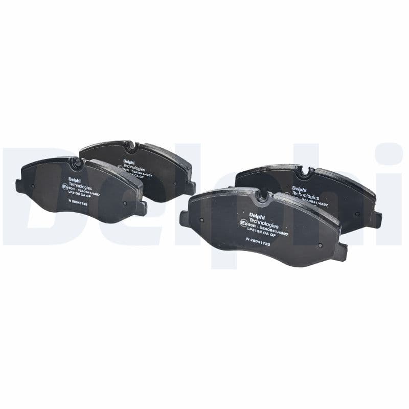 set placute frana,frana disc DELPHI LP3138