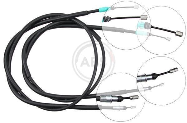 Cablu, frana de parcare ABS K10765
