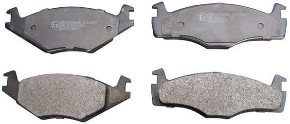 set placute frana,frana disc DENCKERMANN B110685