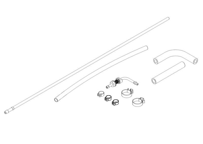 Set reparat cabluri, pompă de dozare (încălzire staționare) WEBASTO Tank extracting device 1322827A