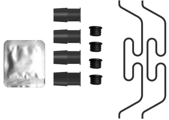Set accesorii, etrier frana TEXTAR 82556100