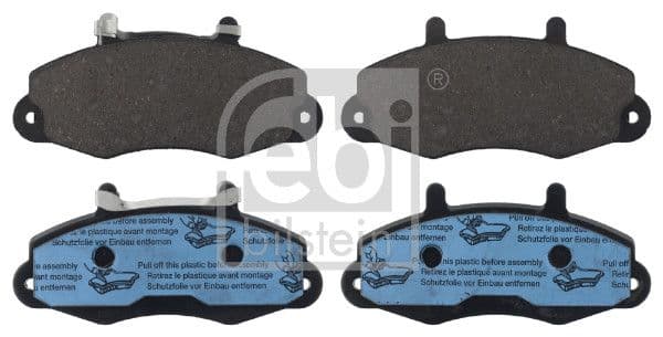 set placute frana,frana disc FEBI BILSTEIN 116069